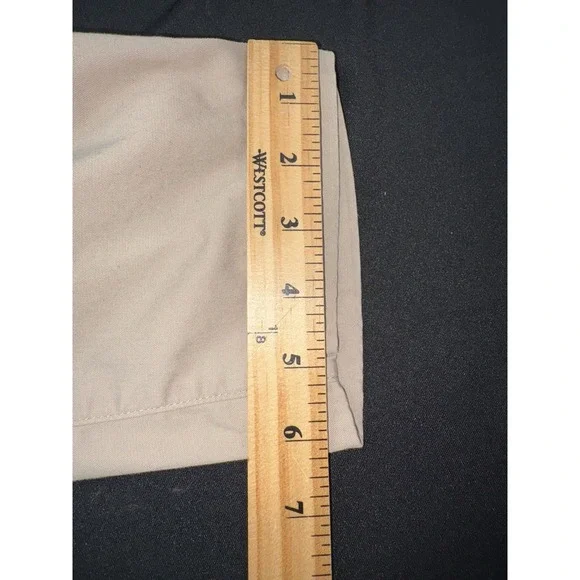 BirdDogs Boom for Your Boomstick Khaki Stretch Pants Mens 32x30 Flat Front - Picture 10 of 12